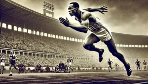 Jesse Owens 1936 Olympics triumph